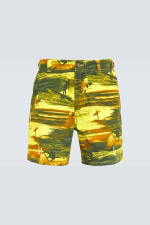 ERL Short imprimé en coton