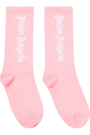 Palm Angels Chaussettes en coton mélangé à logo