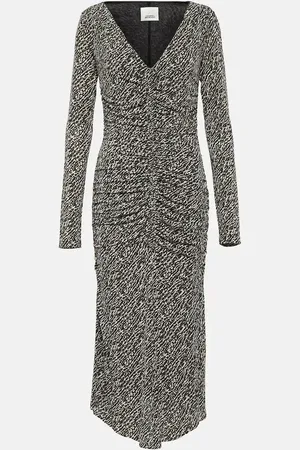 Isabel Marant Robe midi Laly imprimée