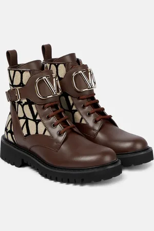VALENTINO GARAVANI Bottines Toile Iconographe
