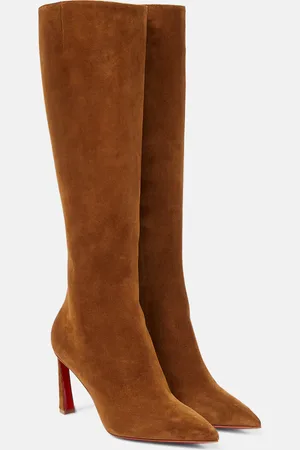 Christian Louboutin Bottes Condora Botta 85 en daim