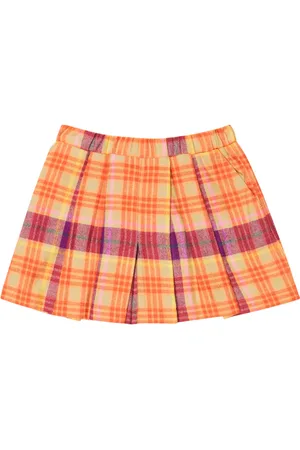 PAADE Jupe-short en coton à carreaux
