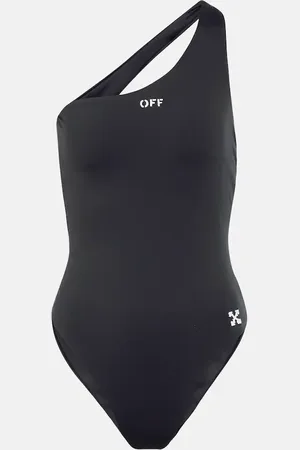 OFF-WHITE Maillot de bain asymétrique à logo