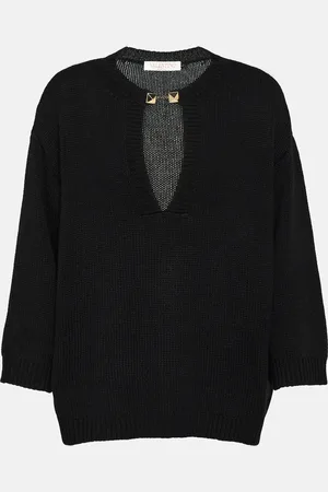 VALENTINO Pull Rockstud en cachemire