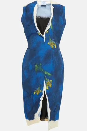 Prada Robe midi imprimée