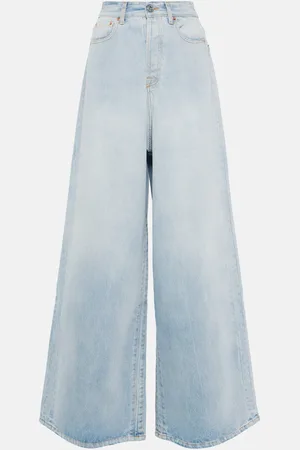 Vetements Jean ample à taille haute