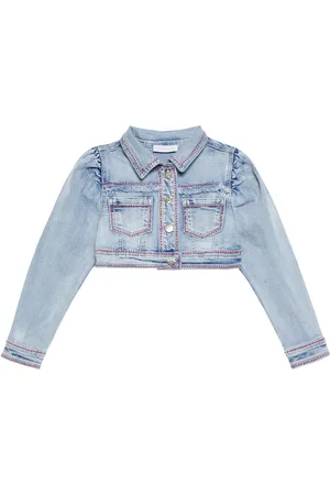 MONNALISA Veste en jean à ornements