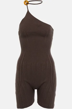 Jacquemus Combi-short Le Body Maille Perola