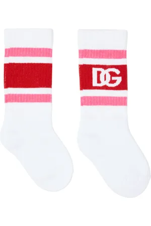 Dolce & Gabbana Chaussettes en coton mélangé à logo