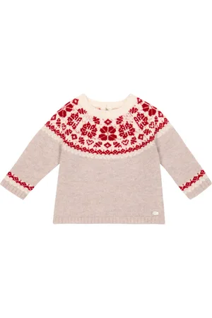 Tartine Et Chocolat Bébé – Pull en jacquard de laine