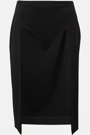 Jean Paul Gaultier X Lotta Volkova – Short à taille haute en laine