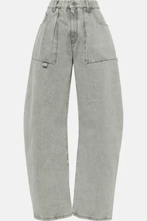 The Attico Jean barrel Effie à taille mi-haute