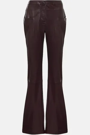 Altuzarra Pantalon bootcut Serge en cuir