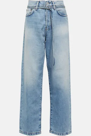 Acne Studios Jean droit Toj 1991 à taille haute