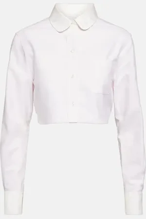 Thom Browne Chemise raccourcie en coton