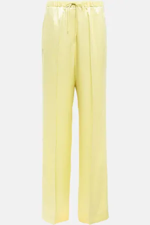 Jil Sander Pantalon droit en satin