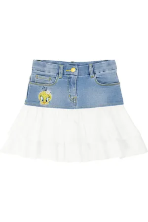 MONNALISA Jupe en jean à ornements