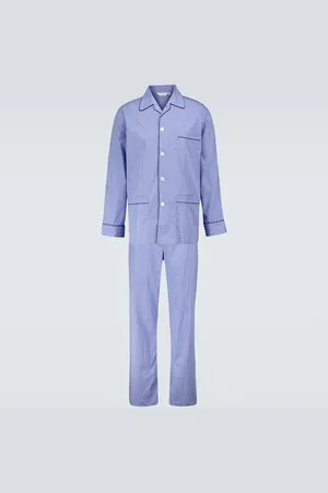 DEREK ROSE Ensemble de pyjama Felsted 3 en coton à carreaux