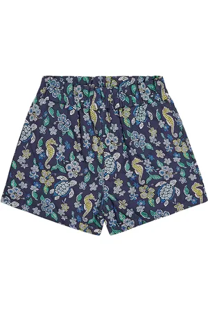 Vilebrequin Short Mosaïque en coton imprimé