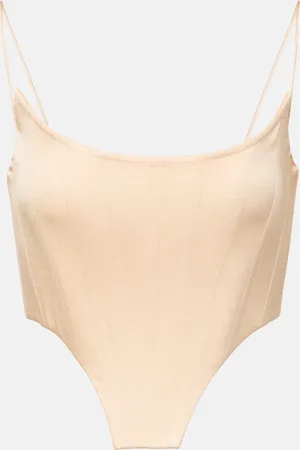 ALEX PERRY Bustier en satin