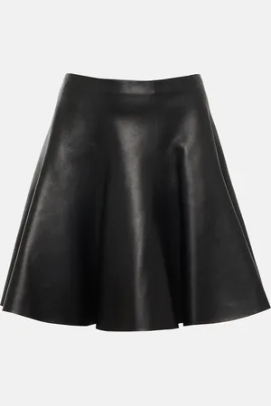 Alaïa Alaïa Mini-jupe en cuir