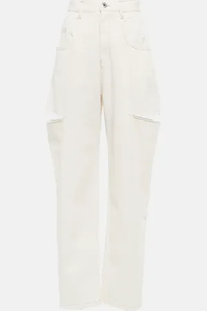 Maison Margiela Jean droit à taille haute
