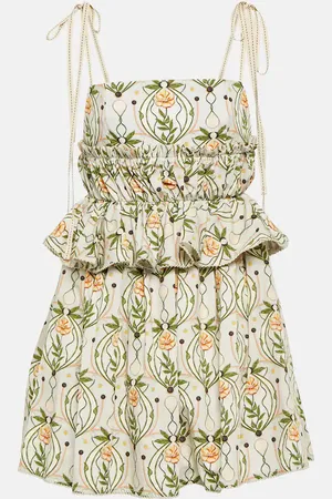 Agua by Agua Bendita Robe Salvador Lunar imprimée en coton