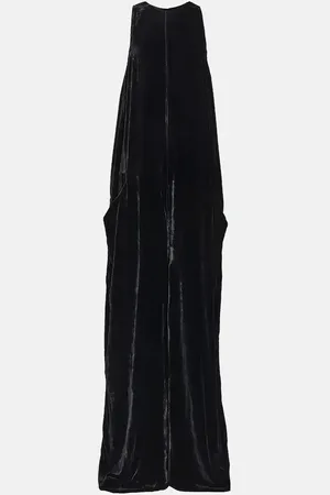 Rick Owens Combi-pantalon Senza en velours