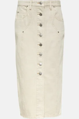 Marant Etoile Jupe midi Vandy en jean