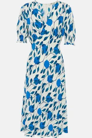 Diane von Furstenberg Robe midi Jemma imprimée en crêpe