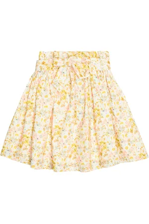 BONPOINT Jupe Tuie en coton à fleurs