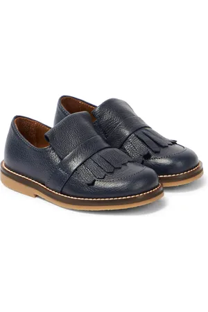 PèPè PèPè Mocassins Fringe en cuir