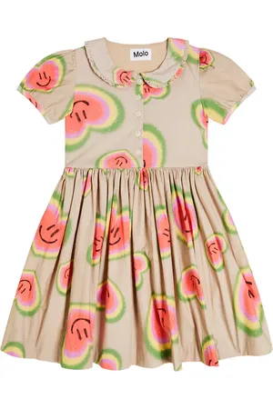 Molo Robe Cady imprimée en coton mélangé