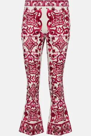 Dolce & Gabbana Pantalon flare imprimé
