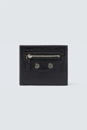 Balenciaga Portefeuille Le Cagole en cuir
