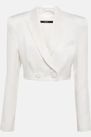 ALEX PERRY Blazer Parker en crêpe de satin