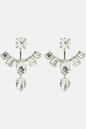 Balmain Boucles d’oreilles à cristaux