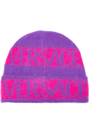 VERSACE Bonnet laine à logo