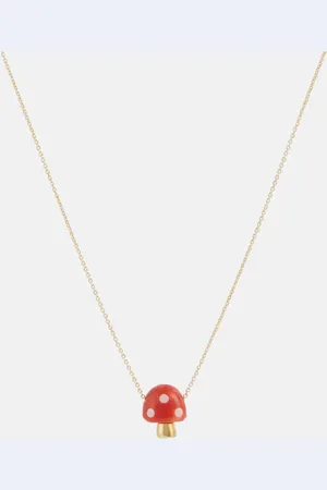 Aliita Collier L’Amanita en or 9 ct et corail