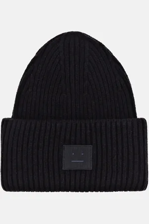 Acne Studios Bonnet Pansy en laine