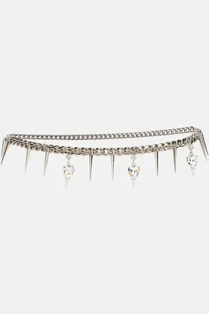 Alessandra Rich Ceinture chaîne à ornements