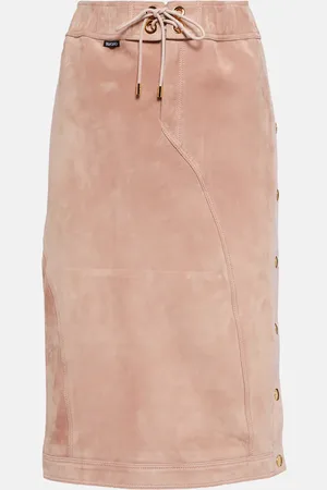 Tom Ford Jupe midi en daim