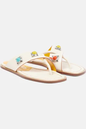 Etro Sandales en cuir à ornements