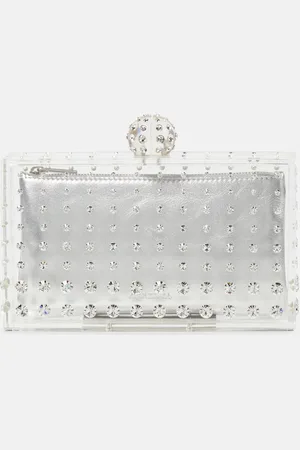 Aquazzura Pochette Tequila à cristaux