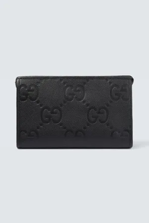Gucci Pochette Jumbo GG en cuir
