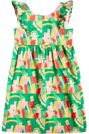 The Animals Observatory Robe Otter imprimée en coton
