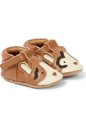 Donsje Bébé – Chaussures Spark Calico Cat en cuir