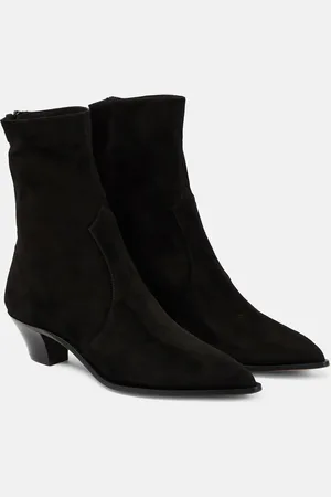 Aquazzura Bottines Brunswick en daim