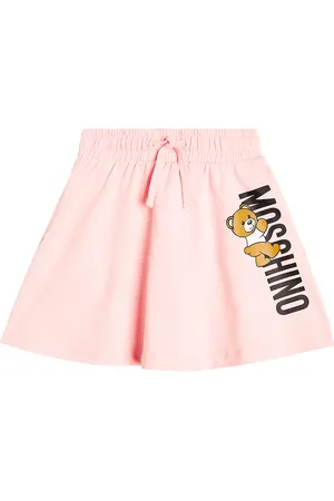 Moschino Jupe en coton mélangé à logo