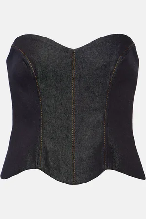 AYA MUSE Top bustier Hyn en jean